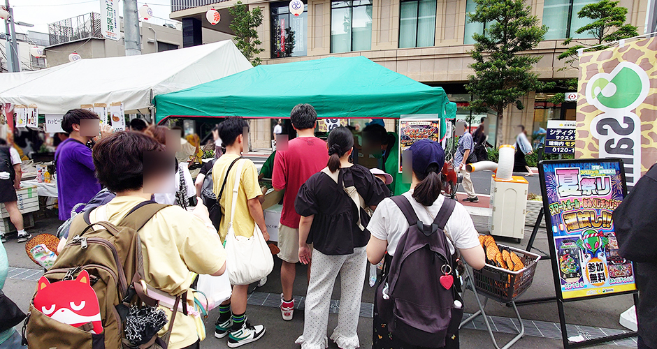 ハッピーロード大山商店街でのイベントの様子