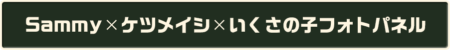 Sammy×ケツメイシ×いくさの子フォトパネル
